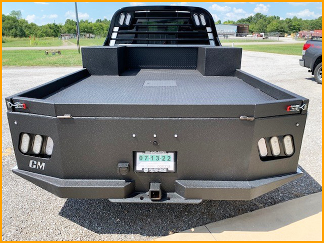 Flatbed top and rear bumper GatorHyde SLX application.