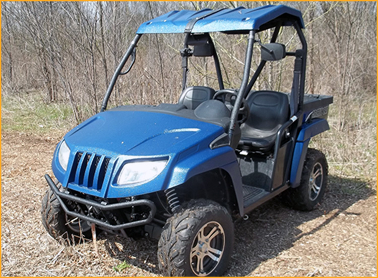 Artic Cat utility vehicle sprayed with GatorHyde