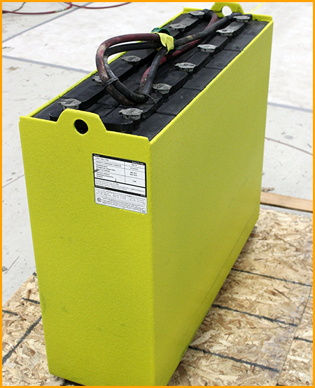  Finished installation of GatorHyde polyurea on exterior of battery case.